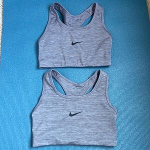 Nike Dri-Fit Heathered Grey Sports Bra
